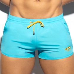  Short de bain Plain Rocky - turquoise - ES COLLECTION 2204-C08 