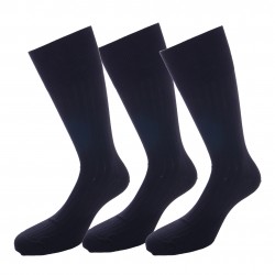  Lot de 3 paires de chaussettes HOM Triple Pack Coton - noir - HOM 405161-V001 