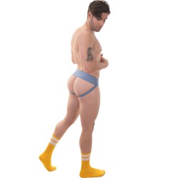  Jockstrap Sergey Pop - azul beis - BARCODE BERLIN 92155-415 