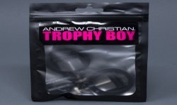  TROPHY BOY Nippelklemmen mit Stacheln und Gewichten Andrew Christian - ANDREW CHRISTIAN 8853-BLK 