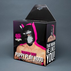  TROPHY BOY Puppy Play Hood Andrew Christian - black - ANDREW CHRISTIAN 8594-BLK 