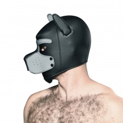  TROPHY BOY Masque Tête de chien Andrew Christian - noir - ANDREW CHRISTIAN 8594-BLK 