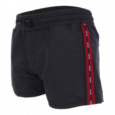  Pantaloncini Fetish Zulu - nero/rosso - BARCODE BERLIN 92162-103 