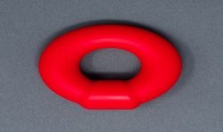  TROPHY BOY Cockring Easy Grip avec Anti-Roll Andrew Christian - rot - ANDREW CHRISTIAN 8530-RED 