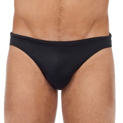 Slip de bain de la marque HOM - Micro Slip de bain HOM Sea life - noir - Ref : 402533 0004