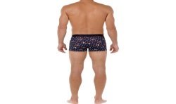 Boxer shorts, Shorty of the brand HOM - Boxer HOM HO1 Funky Styles - navy - Ref : 402600 I0RA