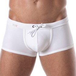 Boxer corti, bagno Shorty del marchio TOF PARIS - Boxer da bagno Holidays TOF PARIS - bianco - Ref : TOF247B