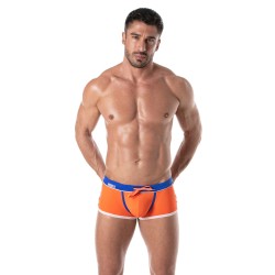 Boxer, shorty de bain de la marque TOF PARIS - Boxer de bain Holidays TOF PARIS - orange - Ref : TOF247O