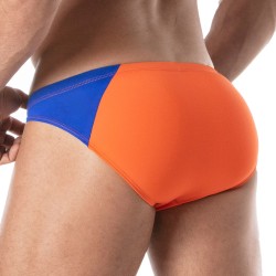 Slip de bain de la marque TOF PARIS - Mini Slip de bain Holidays TOF PARIS - orange - Ref : TOF249O