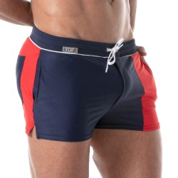 Shorts de baño de la marca TOF PARIS - bañador Holidays TOF PARIS - navy - Ref : TOF251BM