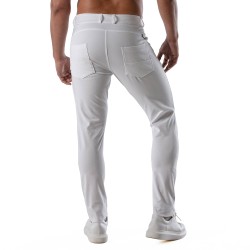 Pants of the brand TOF PARIS - Chino Patriot - White Pants - Ref : TOF217B