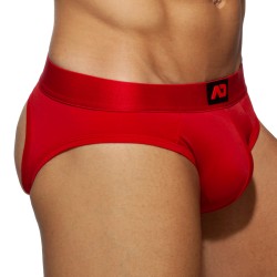 Brief of the brand AD FÉTISH - Bottomless Fetish Slip - red - Ref : ADF92 C06