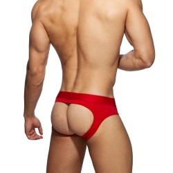 Brief of the brand AD FÉTISH - Bottomless Fetish Slip - red - Ref : ADF92 C06