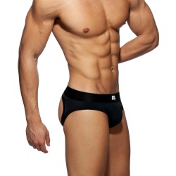 Brief of the brand AD FÉTISH - Slip Bottomless Fetish - black - Ref : ADF92 C10