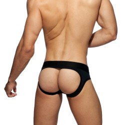 Brief of the brand AD FÉTISH - Slip Bottomless Fetish - black - Ref : ADF92 C10