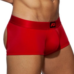 Shorts Boxer, Shorty de la marca AD FÉTISH - Boxer Bottomless Fetish - rojo - Ref : ADF93 C06