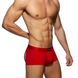 Pantaloncini boxer, Shorty del marchio AD FÉTISH - Boxer Bottomless Fetish - rosso - Ref : ADF93 C06
