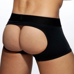 Boxer, shorty de la marque AD FÉTISH - Boxer Bottomless Fetish - noir - Ref : ADF93 C10