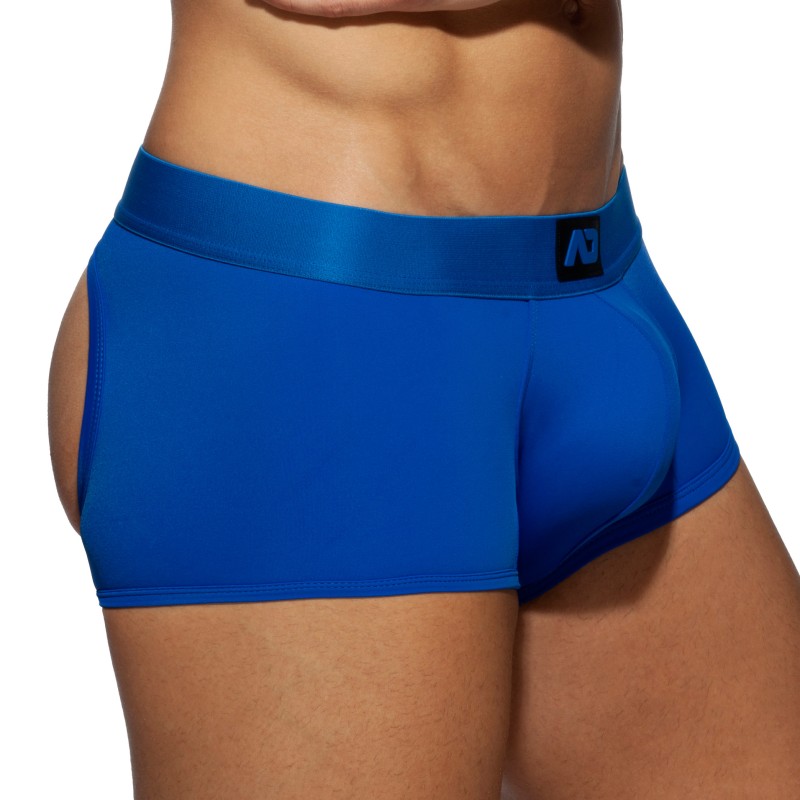 Shorts Boxer, Shorty de la marca AD FÉTISH - Boxer Bottomless Fetish - azul - Ref : ADF93 C16