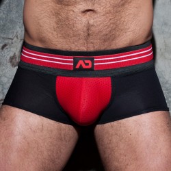 Boxer, shorty de la marque AD FÉTISH - Trunk double stripe - rouge - Ref : ADF113 C06