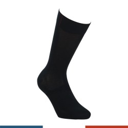 Socks of the brand EMINENCE - Medium-high socks Fil d Ecosse Made in France Eminence - black - Ref : 0V04 6107