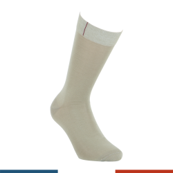 Socks of the brand EMINENCE - Medium-high socks Fil d Ecosse Made in France Eminence - beige - Ref : 0V04 2000