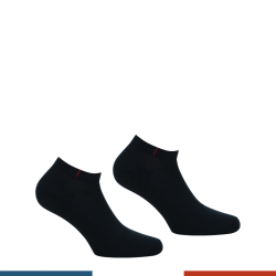 Socken der Marke EMINENCE - Set von 2 Paar Socken Gekämmte Baumwolle Made in France Eminence - schwarz - Ref : LV01 2300