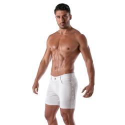 Short of the brand TOF PARIS - Chino Patriot Tof Paris Short - white - Ref : TOF216B