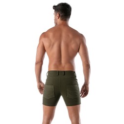 Kurze der Marke TOF PARIS - Patriot Tof Paris Chino Shorts - khaki - Ref : TOF216K