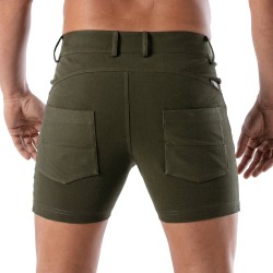 Kurze der Marke TOF PARIS - Patriot Tof Paris Chino Shorts - khaki - Ref : TOF216K