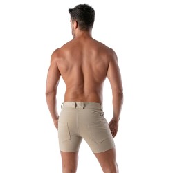 Corto de la marca TOF PARIS - Pantalones cortos Chino Patriot Tof Paris - beige - Ref : TOF216BE