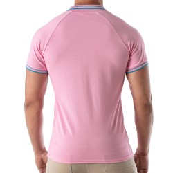 Polo of the brand TOF PARIS - Polo Patriot Tof Paris - Pink - Ref : TOF220P