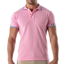 Polo of the brand TOF PARIS - Polo Patriot Tof Paris - Pink - Ref : TOF220P