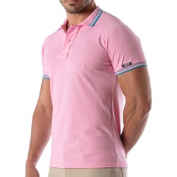 Polo of the brand TOF PARIS - Polo Patriot Tof Paris - Pink - Ref : TOF220P