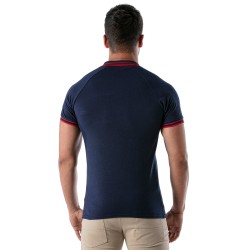 Polo de la marca TOF PARIS - Polo Patriot Tof Paris - Azul Marinero - Ref : TOF220BU