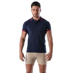 Polo de la marque TOF PARIS - Polo Patriot Tof Paris - Bleu Marine - Ref : TOF220BU