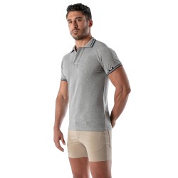 Polo of the brand TOF PARIS - Polo Patriot Tof Paris - Grey - Ref : TOF220G