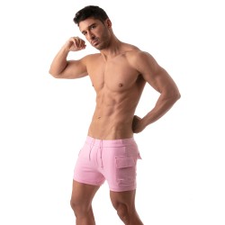 Short of the brand TOF PARIS - Cargo Shorts Tof Paris - Pink - Ref : TOF204P