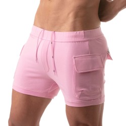 Breve del marchio TOF PARIS - Short Cargo Tof Paris - Rosa - Ref : TOF204P