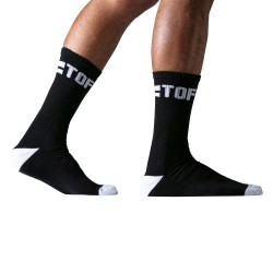 Chaussettes & socquettes de la marque TOF PARIS - Chaussettes Sport Tof Paris - Noir - Ref : TOF232NB