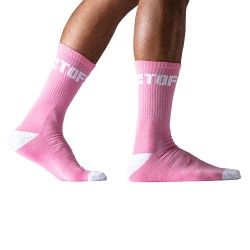 Calcetines de la marca TOF PARIS - Calcetines Sport Tof Paris - Rosa - Ref : TOF232PB