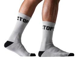 Calcetines de la marca TOF PARIS - Calcetines Sport Tof Paris - Gris - Ref : TOF158GN