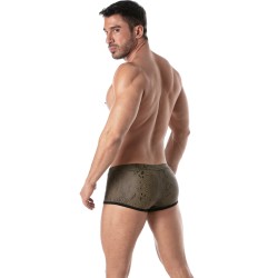 Boxer corti, bagno Shorty del marchio TOF PARIS - Boxer mare Splendid Tof Paris - Cachi - Ref : TOF263K