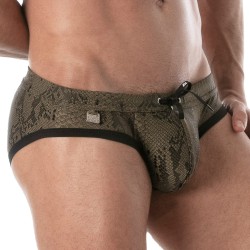 Bath Brief of the brand TOF PARIS - Splendid Swim Briefs Tof Paris - Khaki - Ref : TOF264K