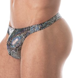 Bath Brief of the brand TOF PARIS - Splendid Swim Thong Tof Paris - Silver - Ref : TOF266A