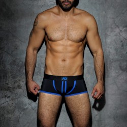 Boxer shorts, Shorty of the brand AD FÉTISH - Boxer bottomless Fétish Stripe - blue - Ref : ADF12 C16