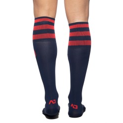 Socks of the brand ADDICTED - Long socks AD - navy - Ref : AD382 C09
