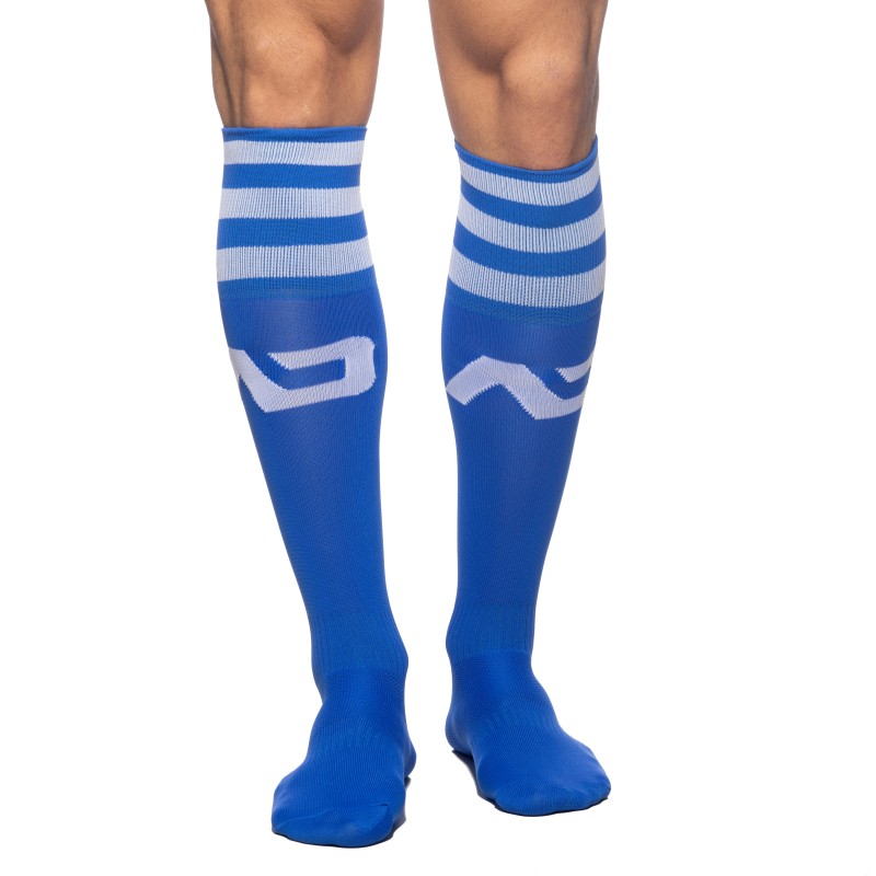 Chaussettes & socquettes de la marque ADDICTED - Chaussettes longues AD - bleu royal - Ref : AD382 C16