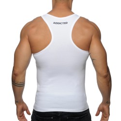 Tank top of the brand ADDICTED - BASIC tank top - white - Ref : AD457 C01