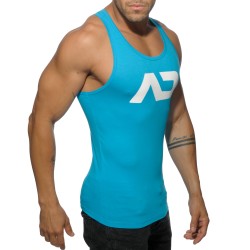 Tank top of the brand ADDICTED - BASIC tank top - turquoise - Ref : AD457 C08